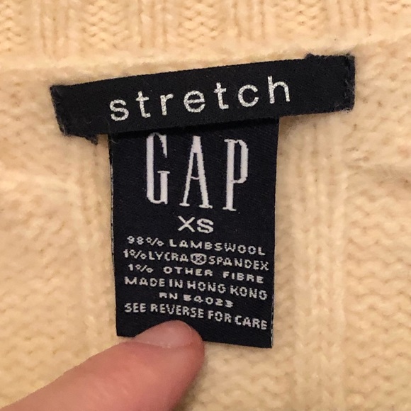 Gap Cream Cable Knit Sweater - Picture 3 of 6